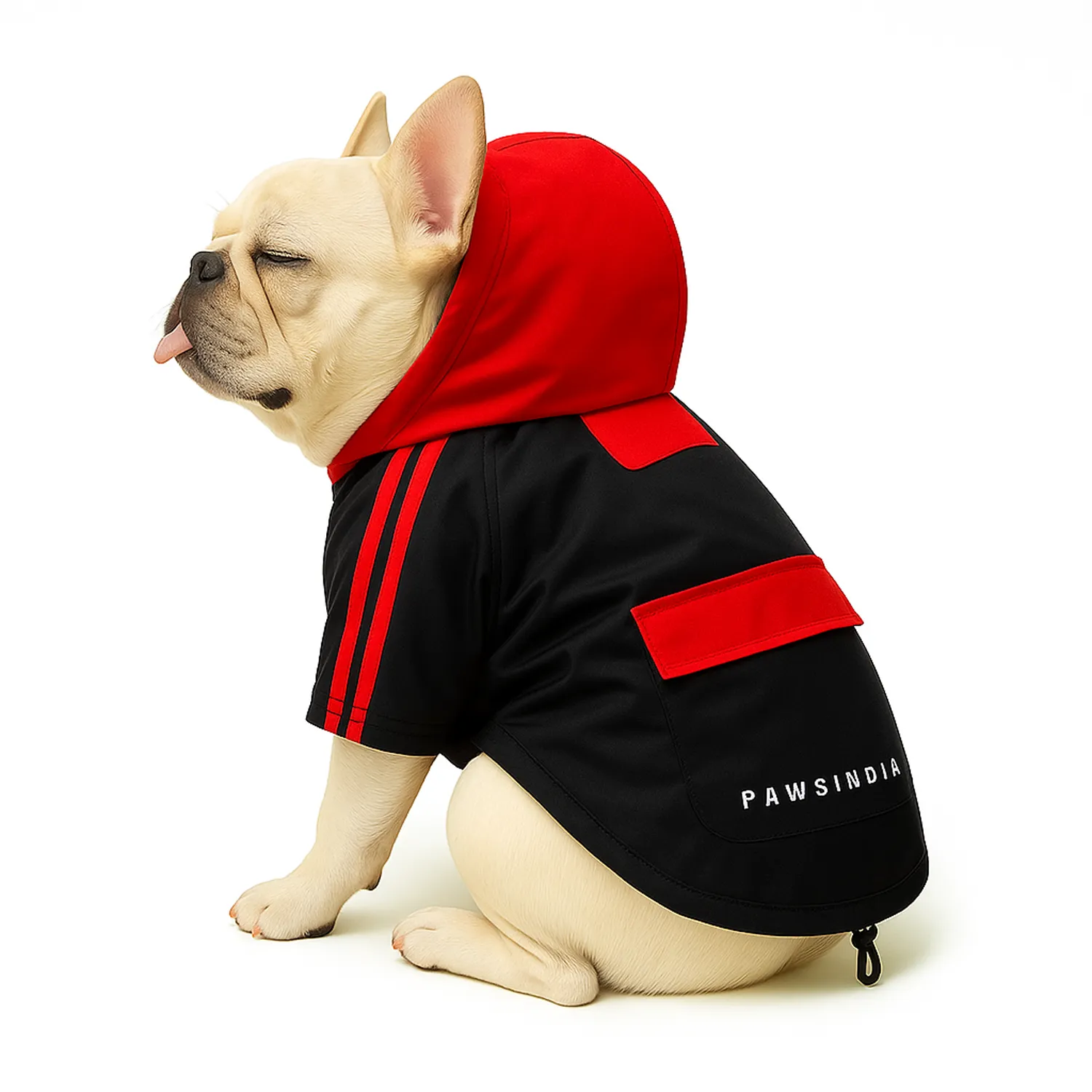 Pawsindia Dog Hooded Raincoat